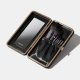 MAKEUP BRUSH SET IN A CASE BLACK